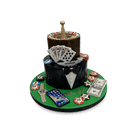 Casino Royale Cake Theme Cake Freed's Bakery