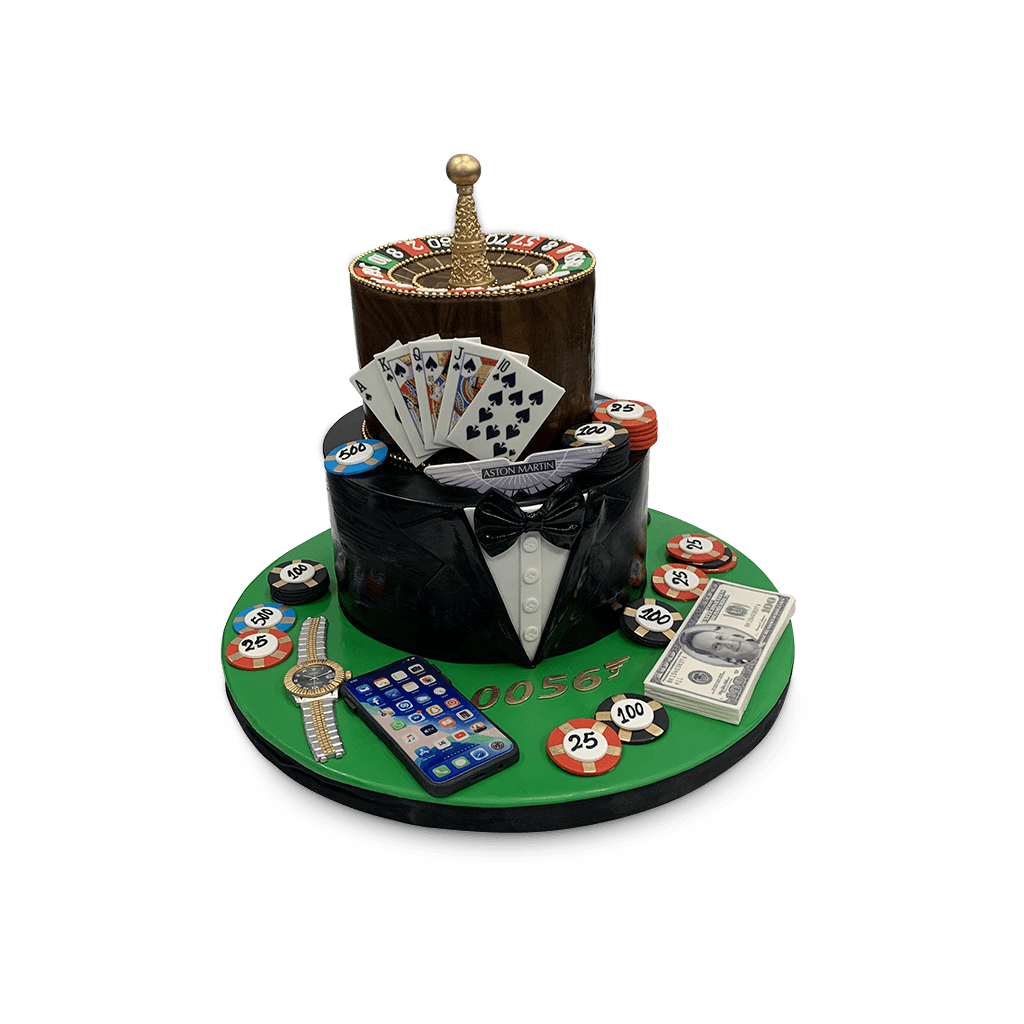 Casino Royale Cake Theme Cake Freed's Bakery 