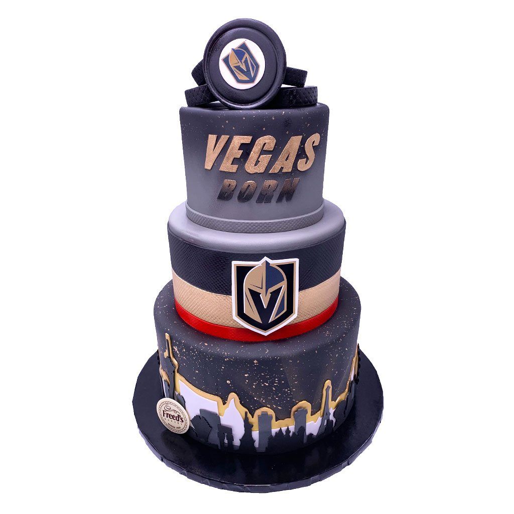 Vegas Born Theme Cake Freed's Bakery 