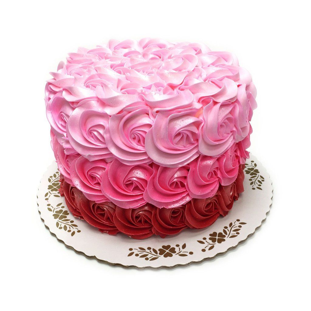 Pink Swirls Theme Cake Freed's Bakery