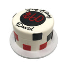 Vegas Poker Chip Theme Cake Freed's Bakery