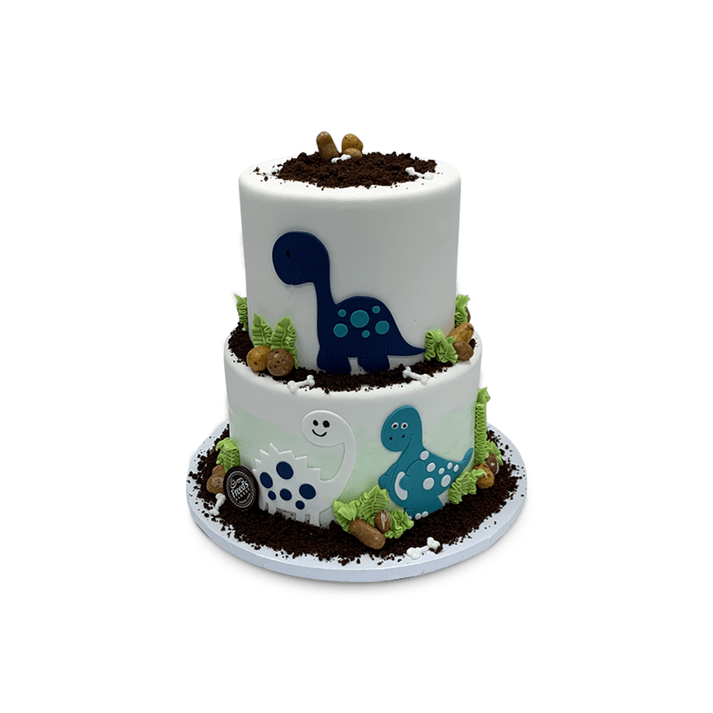 Dino Dessert Theme Cake Freed's Bakery