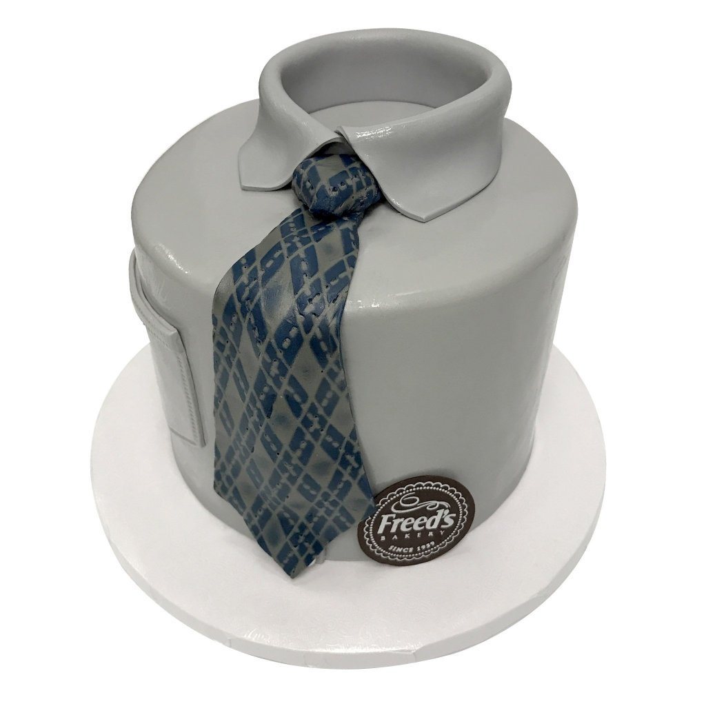 Business Tie Cake Freed's Bakery