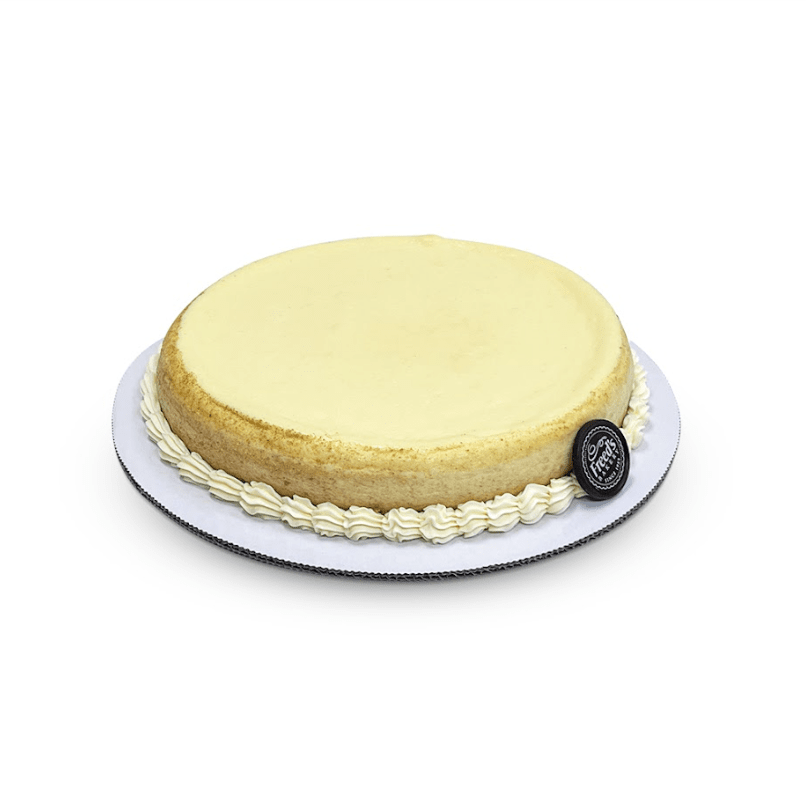 Plain Cheesecake Dessert Cake Freed's Bakery 