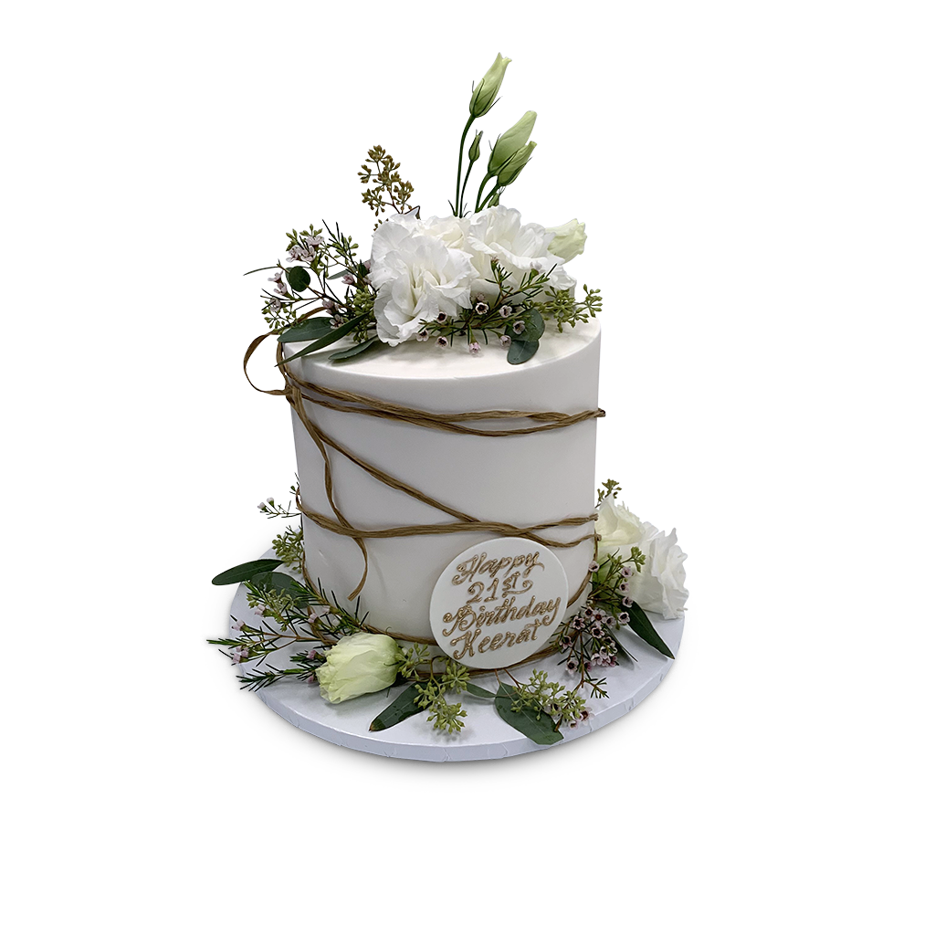 Naturally Rustic Theme Cake Freed's Bakery