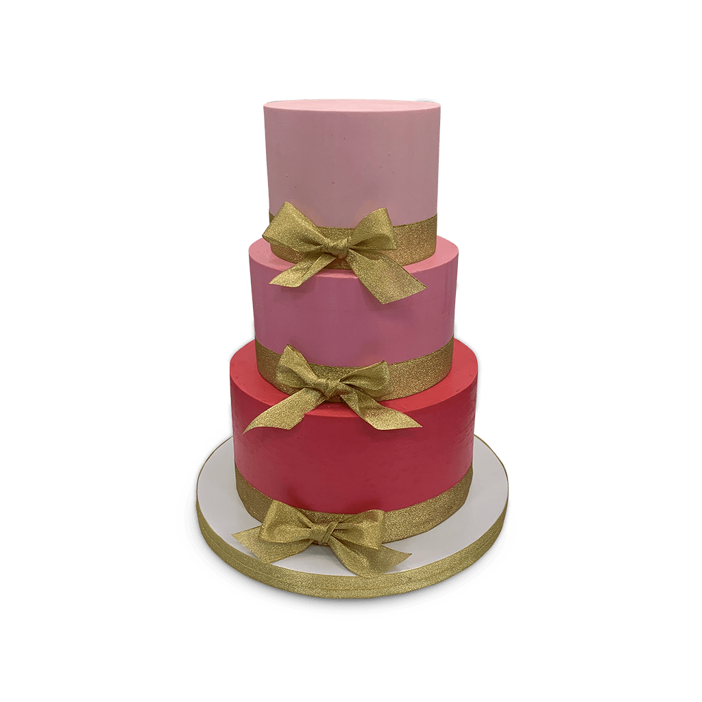 Many Shades of Love Wedding Cake Freed's Bakery