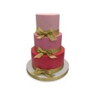 Many Shades of Love Wedding Cake Freed's Bakery