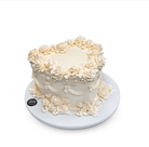 Icing Flower Heart Theme Cake Freed's Bakery