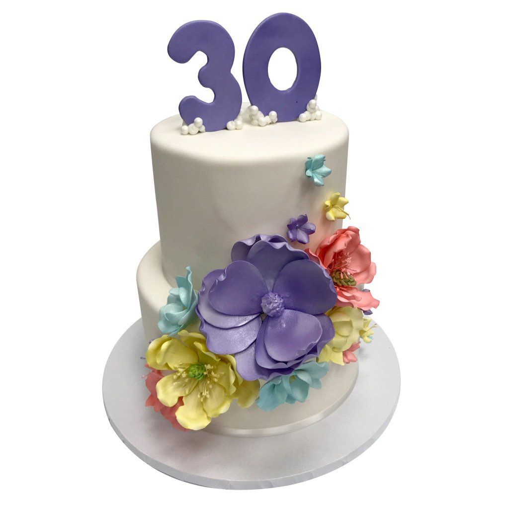 Flirty Thirty Theme Cake Freed's Bakery
