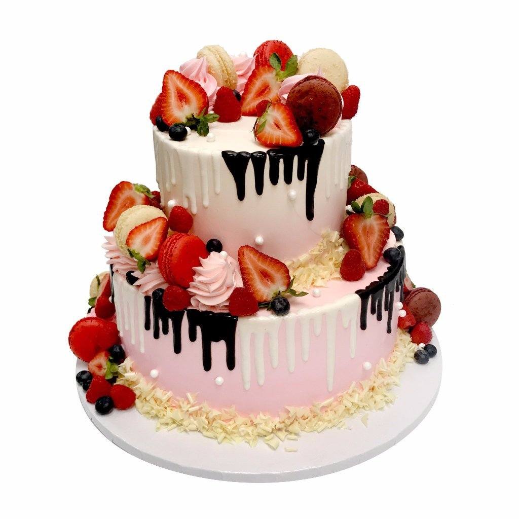 Fruit Delight Wedding Cake Freed's Bakery