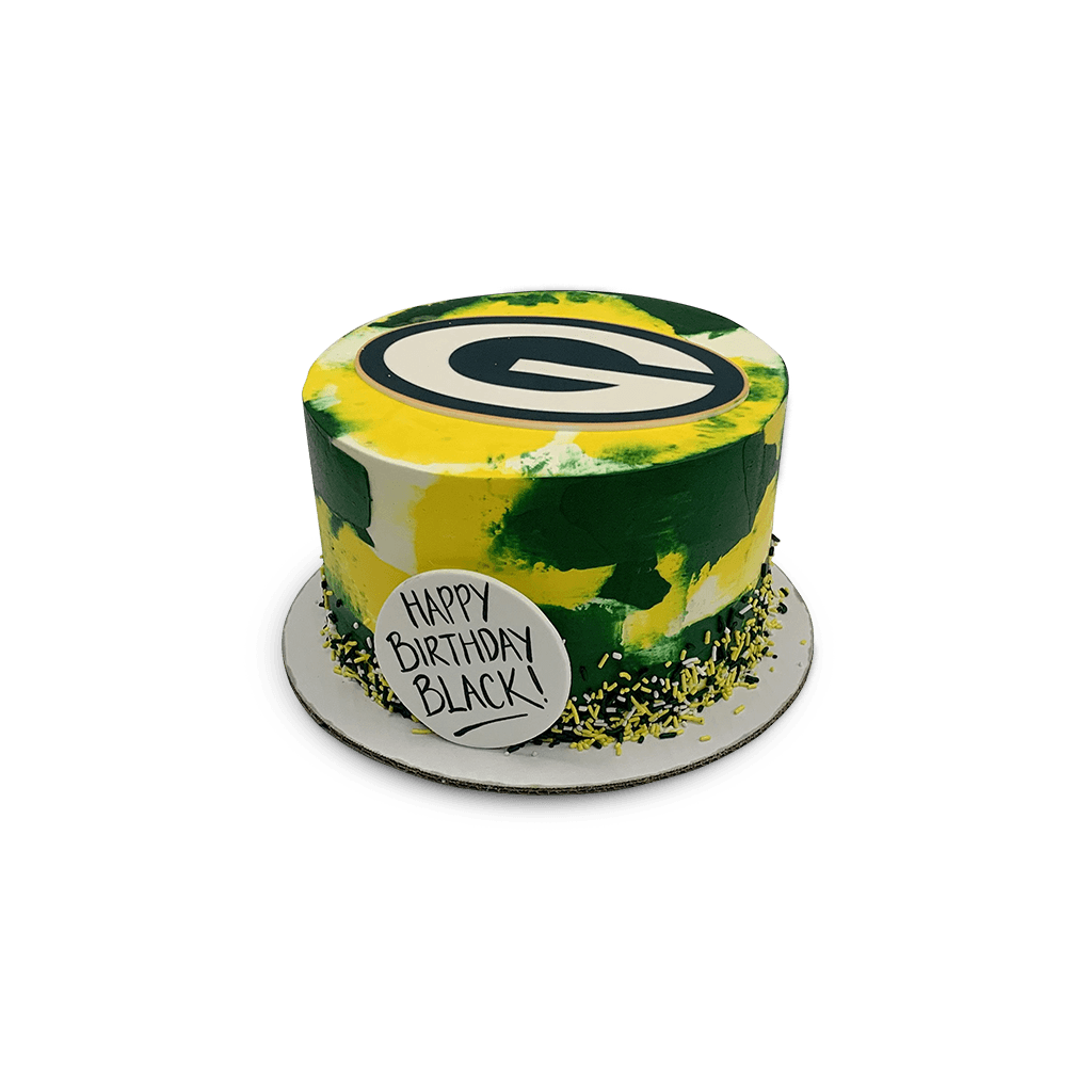 Go, Green and Gold! Theme Cake Freed's Bakery 