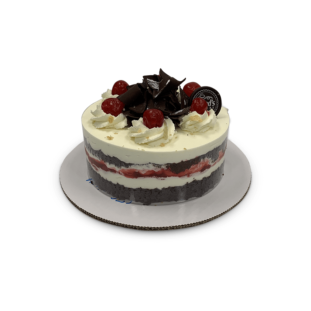 Cozy-Sized Black Forest Cake Dessert Cake Freed's Bakery