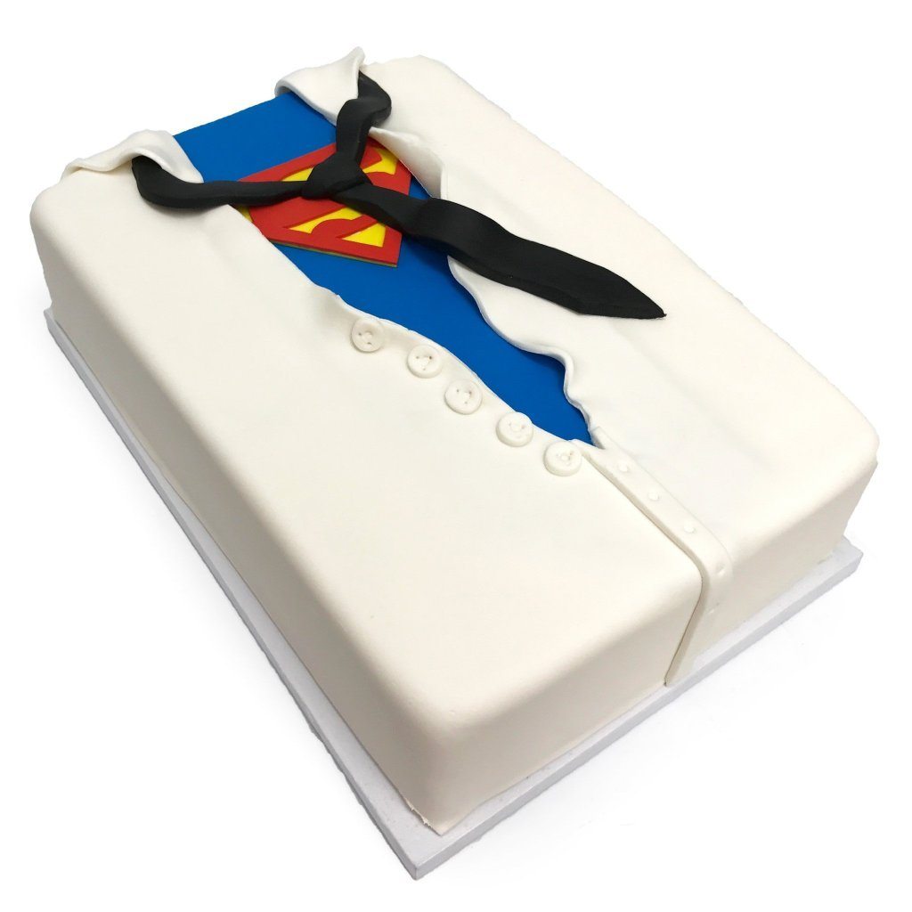 Hero in Disguise Theme Cake Freed's Bakery