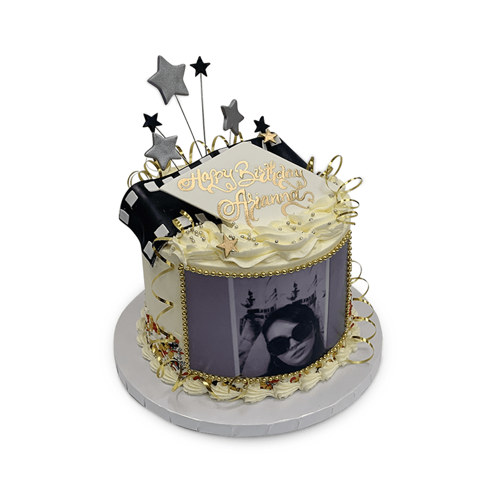 Influencer Birthday Theme Cake Freed's Bakery