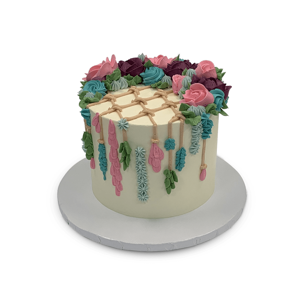 Boho Beautiful Theme Cake Freed's Bakery