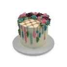 Boho Beautiful Theme Cake Freed's Bakery
