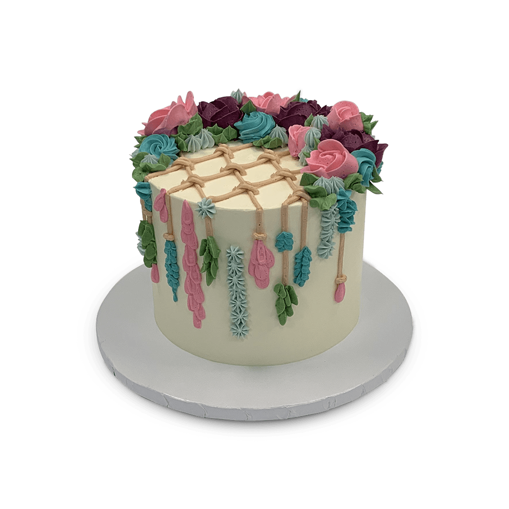 Boho Beautiful Theme Cake Freed's Bakery 