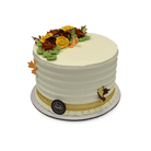 Fall Flowers Theme Cake Freed's Bakery