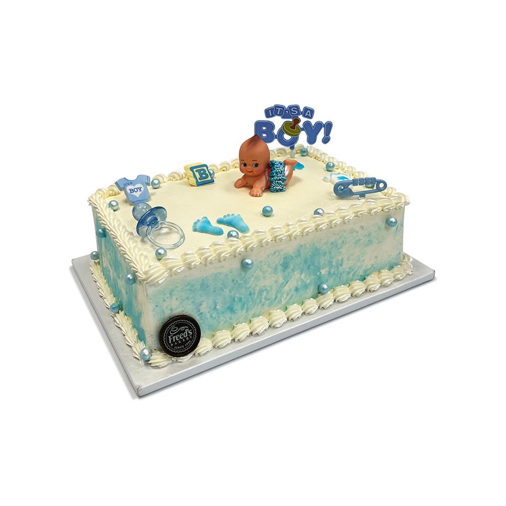It's A Boy Theme Cake Freed's Bakery