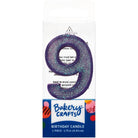 Mini Number Candle Candle Freed's Bakery Number Nine Candle Purple