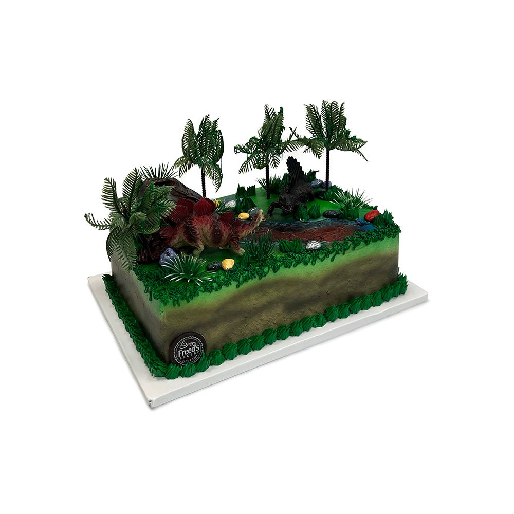 Dino Party Time Theme Cake Freed's Bakery