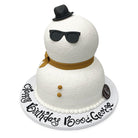 Mr. Snowman Theme Cake Freed's Bakery 