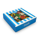 Classic Blue Cookie Gift Box Seasonal Item Freed's Bakery 10" Box - 2 Pounds (48-64 Cookies) Christmas Don't Add Printed Image Cookie