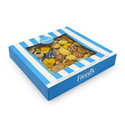 Classic Blue Cookie Gift Box Seasonal Item Freed's Bakery 14" Box - 3 Pounds (72-96 Cookies) Hanukkah Don't Add Printed Image Cookie