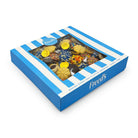 Classic Blue Cookie Gift Box Seasonal Item Freed's Bakery 14" Box - 4 Pounds (96-128 Cookies) Hanukkah Don't Add Printed Image Cookie