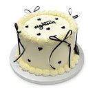 Black Tie Hearts Theme Cake Freed's Bakery 