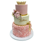 Blush Royalty Wedding Cake Freed's Bakery 
