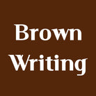 Writing Color Add On Product Option Freed's Bakery Brown Writing 