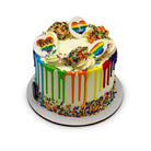 Dripping with Pride Theme Cake Freed's Bakery 