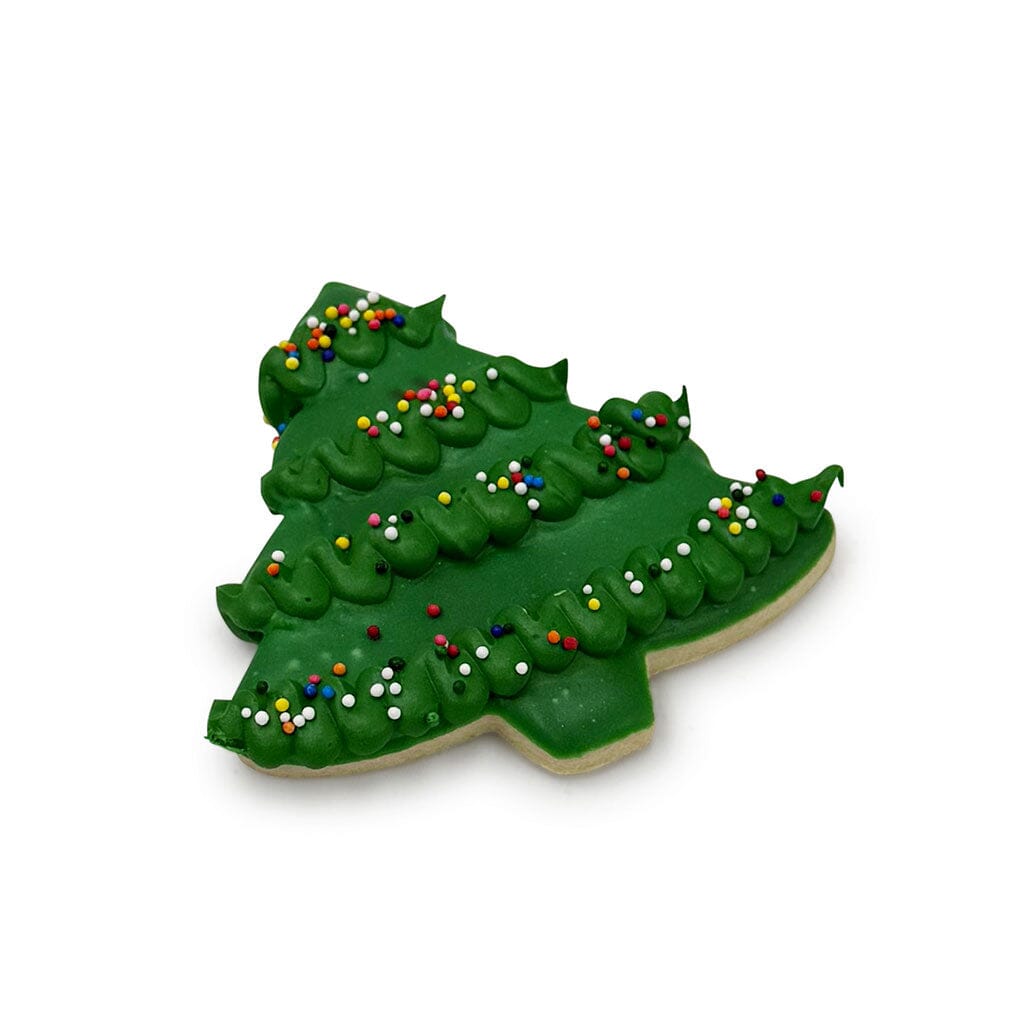 Iced Christmas Tree Cookies Cutout Cookie Freed's Bakery 