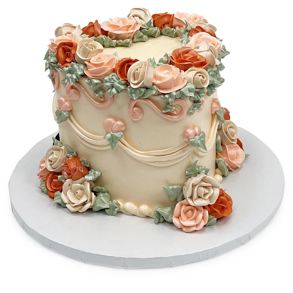 Enchanted Floral Heart Theme Cake Freed's Bakery 