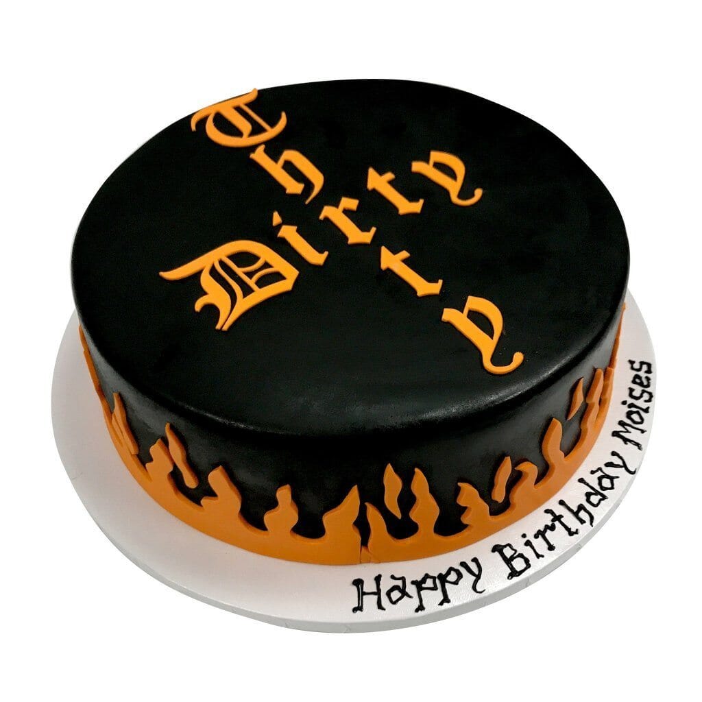 Dirty 30 Birthday Cake Topper Cake Decoration Party - Etsy