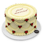 Forever and Roses Theme Cake Freed's Bakery 