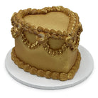 Golden Love Theme Cake Freed's Bakery 