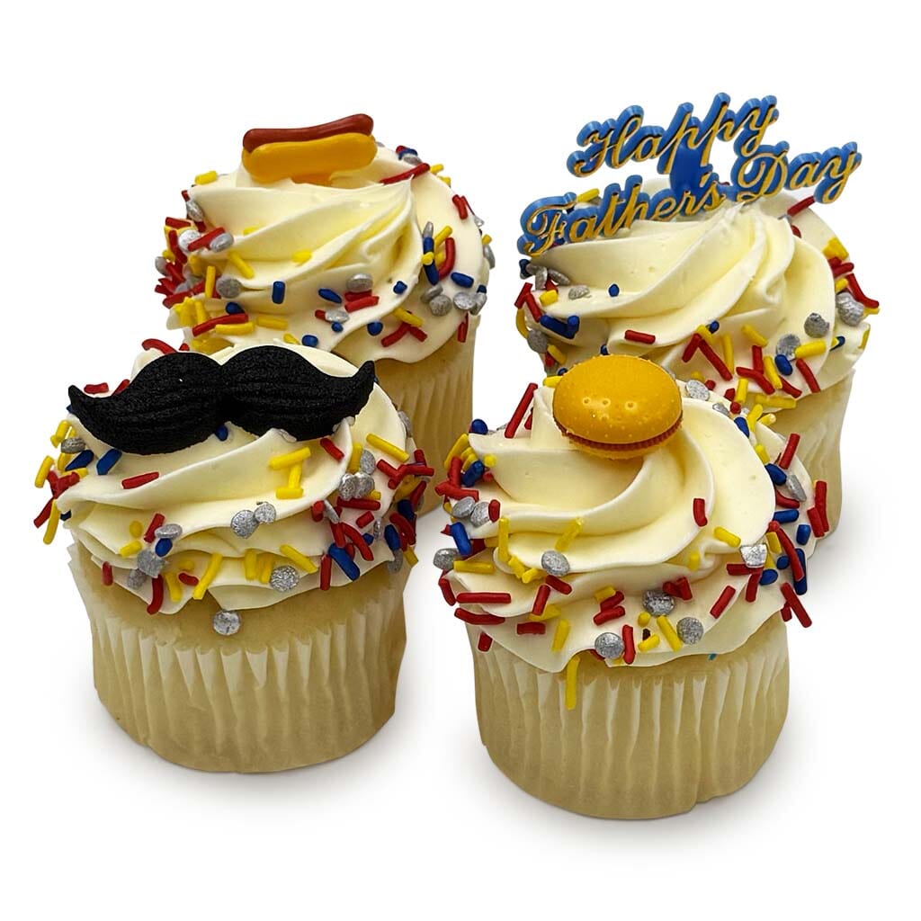 Happy Dad Day Cupcakes Theme Cupcake Freed's Bakery 