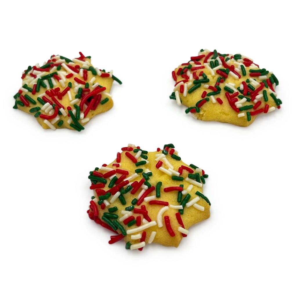 Christmas Sprinkle Butter Cookies Cookie Freed's Bakery 