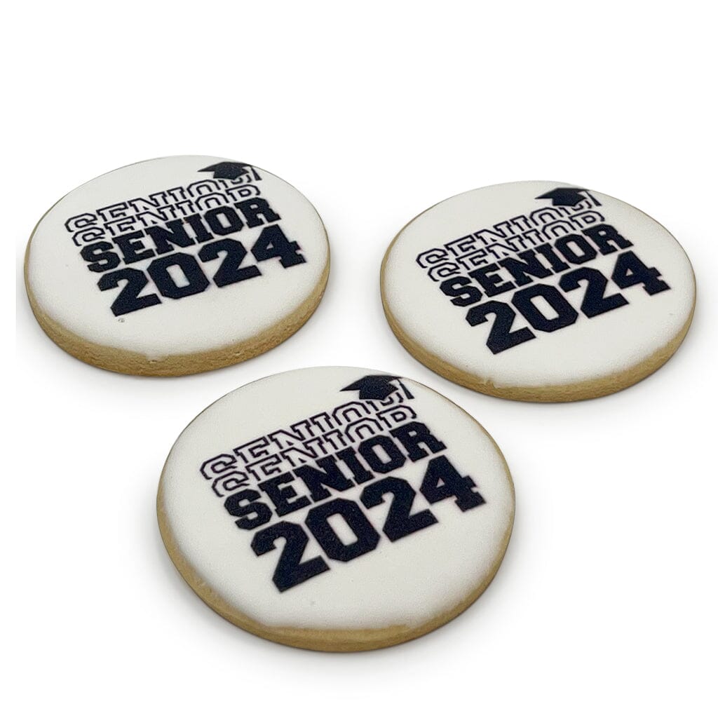 Senior 2024 Cutout Cookie Freed's Bakery 