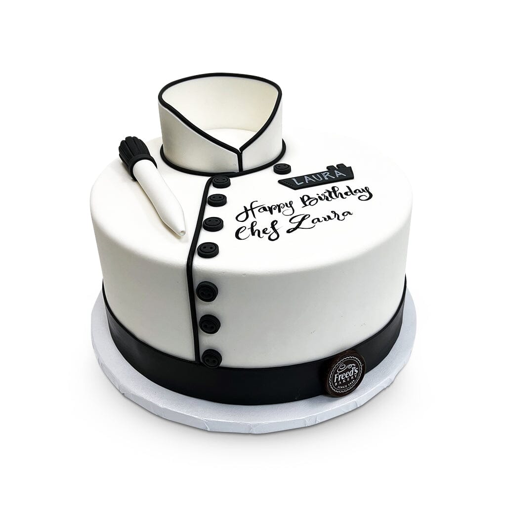 Chef's Coat Theme Cake Freed's Bakery 