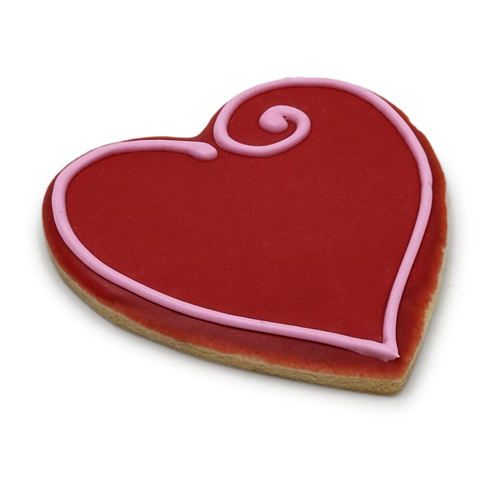 Cupid Cookies Cutout Cookie Freed's Bakery One Cookie Icing Outline Only Yes - Individually Bag Cookies