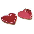 Cupid Cookies Cutout Cookie Freed's Bakery Four Cookies Both Designs Yes - Individually Bag Cookies
