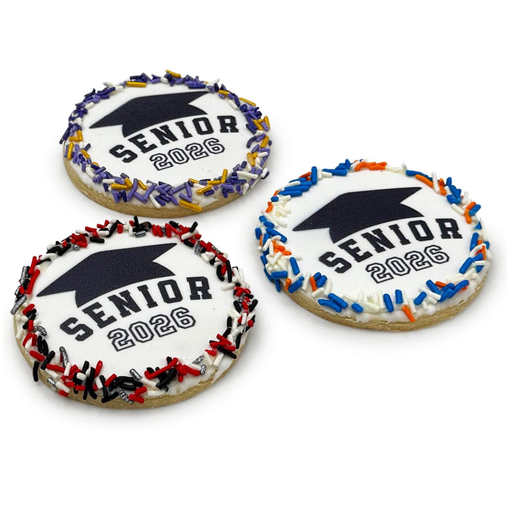 Scholar's Cap Cookie Cutout Cookie Freed's Bakery 