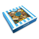 Classic Blue Cookie Gift Box Seasonal Item Freed's Bakery 14" Box - 3 Pounds (72-96 Cookies) Christmas Add Printed Image Cookie