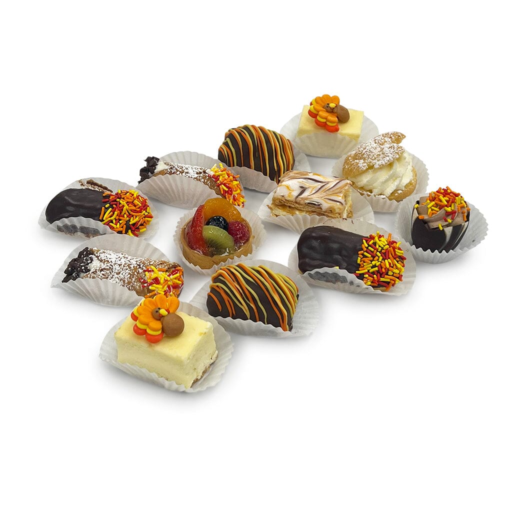 Thanksgiving Mini Pastry Assortment Cake Slice & Pastry Freed's Bakery 