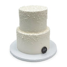 White Pearls Wedding Cake Freed's Bakery 