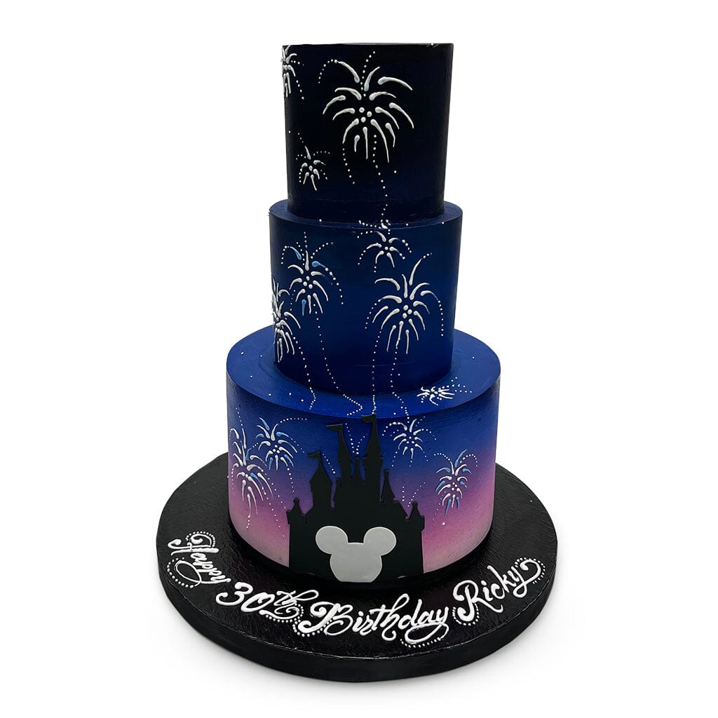 Mickey's Magical Kingdom Theme Cake Freed's Bakery 