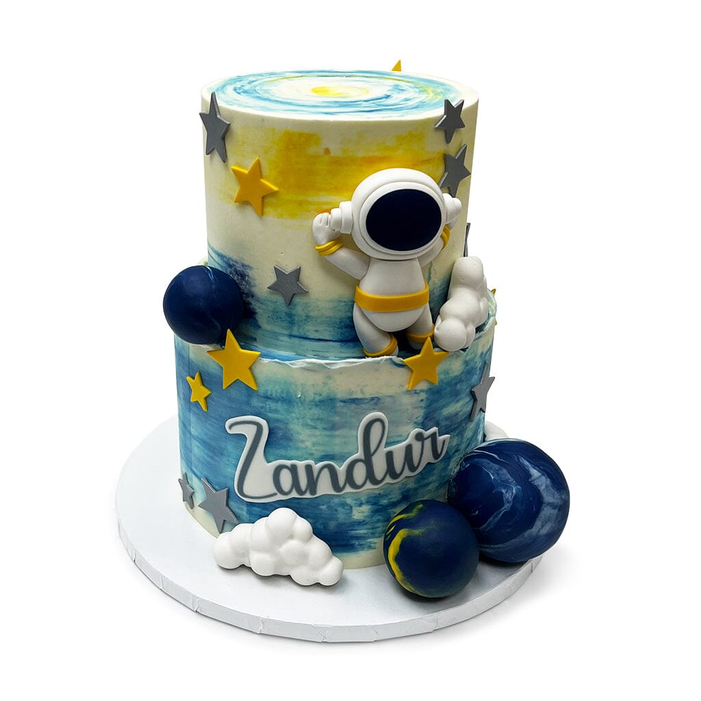 My Little Astronaut Theme Cake Freed's Bakery 